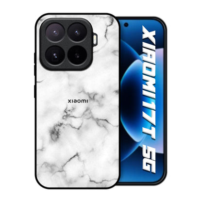 Satin White Marble Xiaomi 17T 5G Glass Back Cover Online