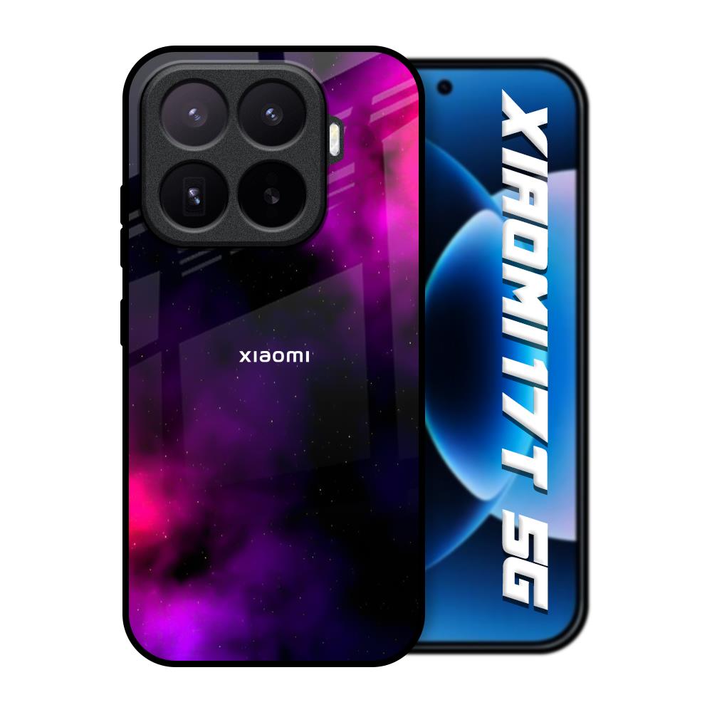 Pink Galaxy Xiaomi 17T 5G Glass Back Cover Online