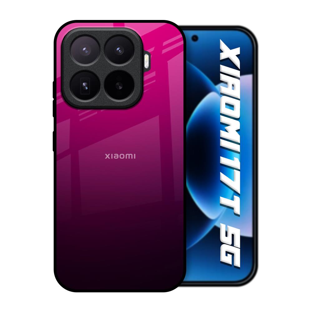 Purple Ombre Pattern Xiaomi 17T 5G Glass Back Cover Online