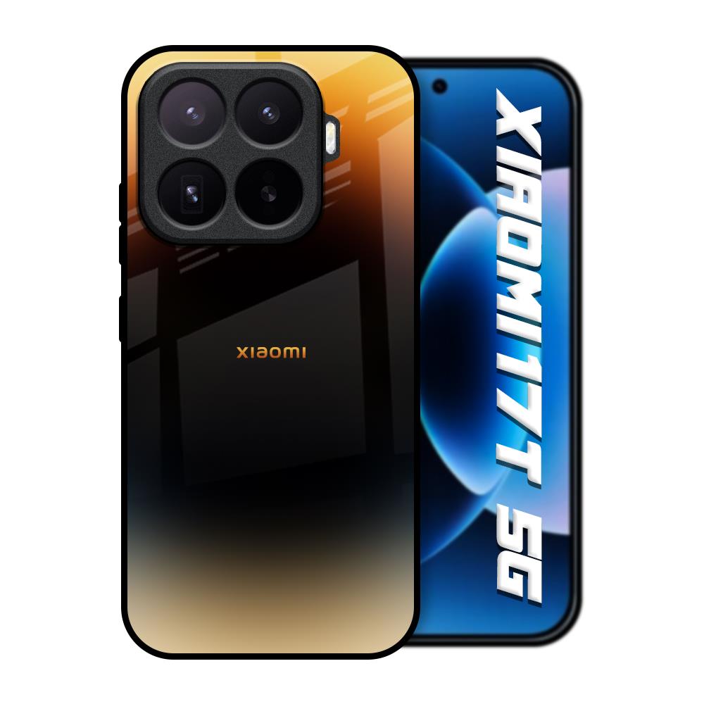 Grainy Yellow Xiaomi 17T 5G Glass Back Cover Online