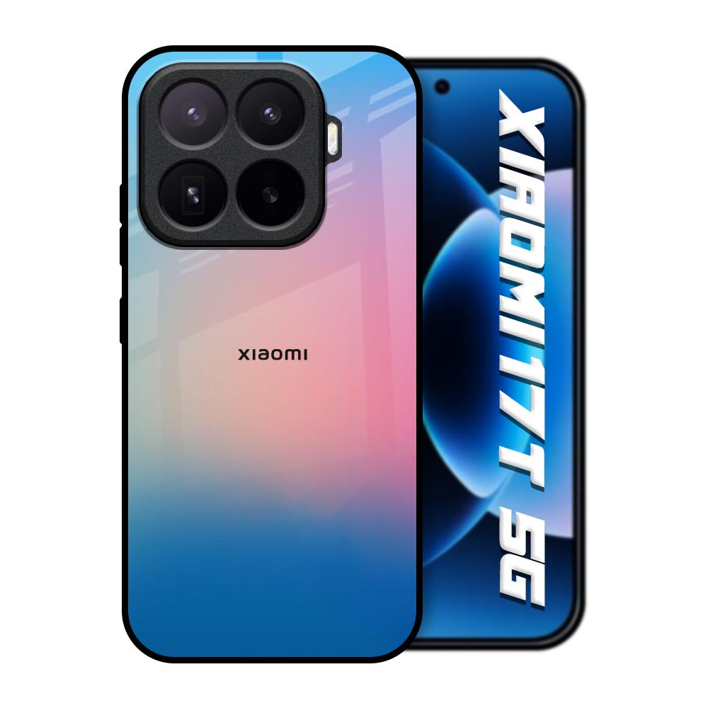 Blue & Pink Ombre Xiaomi 17T 5G Glass Back Cover Online