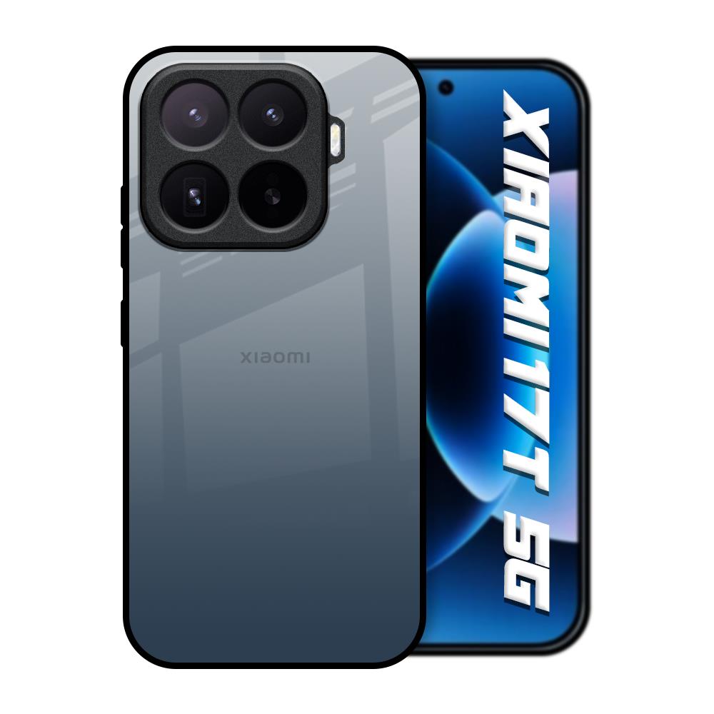 Smokey Grey Color Xiaomi 17T 5G Glass Back Cover Online