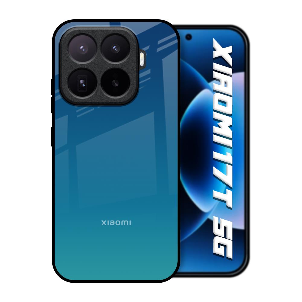 Celestial Blue Xiaomi 17T 5G Glass Back Cover Online