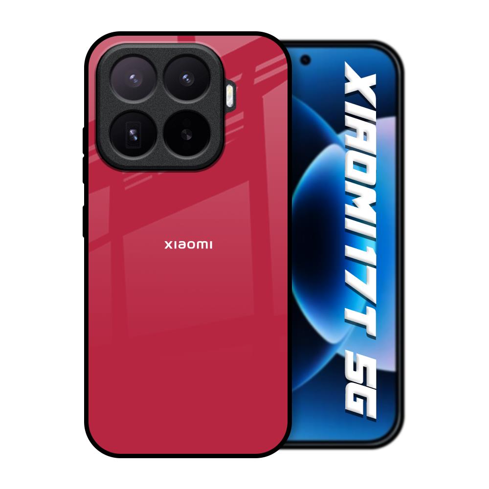 Solo Maroon Xiaomi 17T 5G Glass Back Cover Online