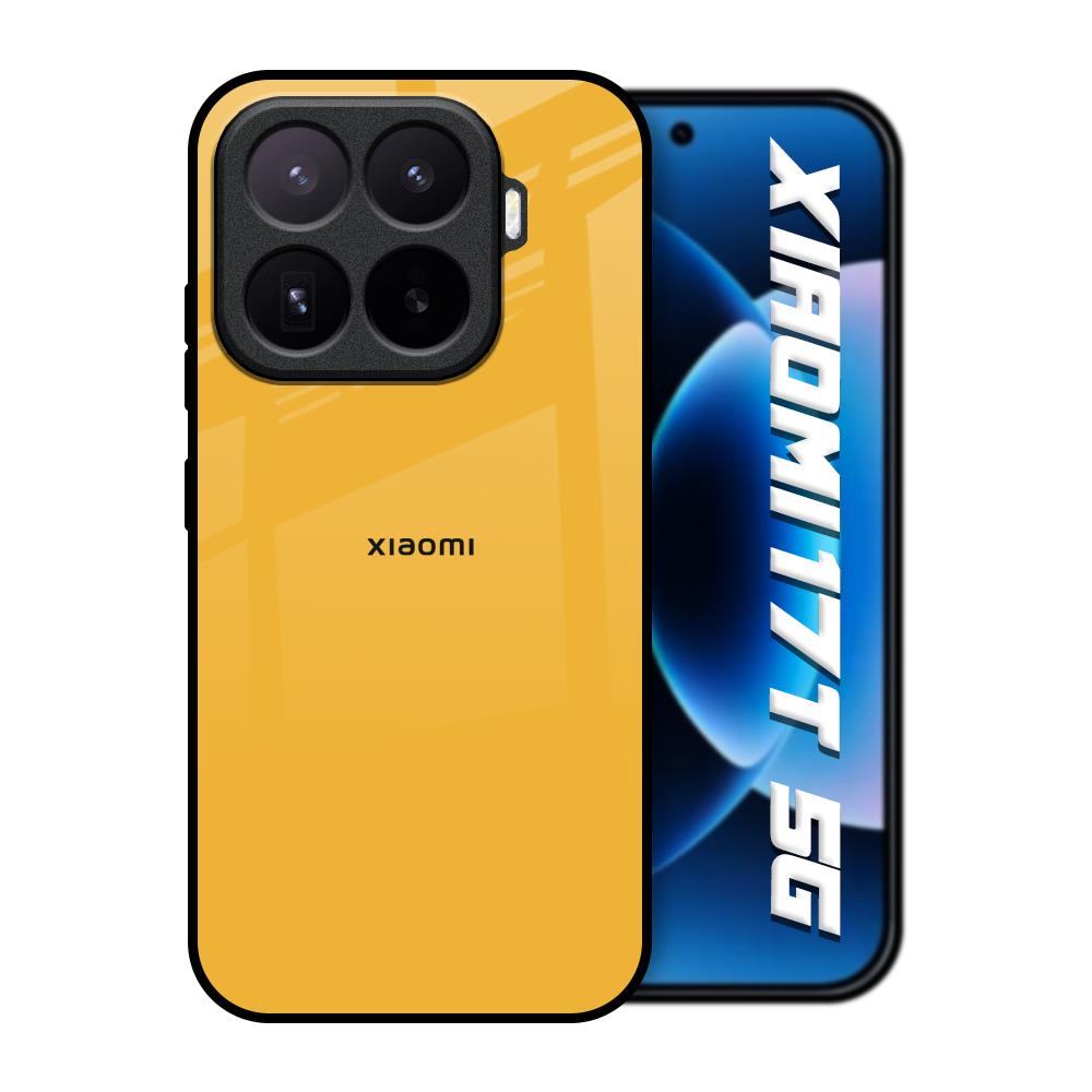Fluorescent Yellow Xiaomi 17T 5G Glass Back Cover Online