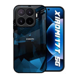 Polygonal Blue Box Xiaomi 17T 5G Glass Back Cover Online