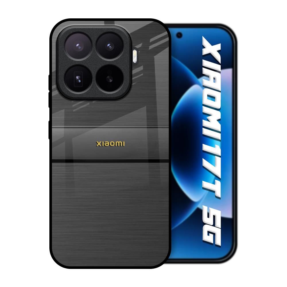 Grey Metallic Glass Xiaomi 17T 5G Glass Back Cover Online