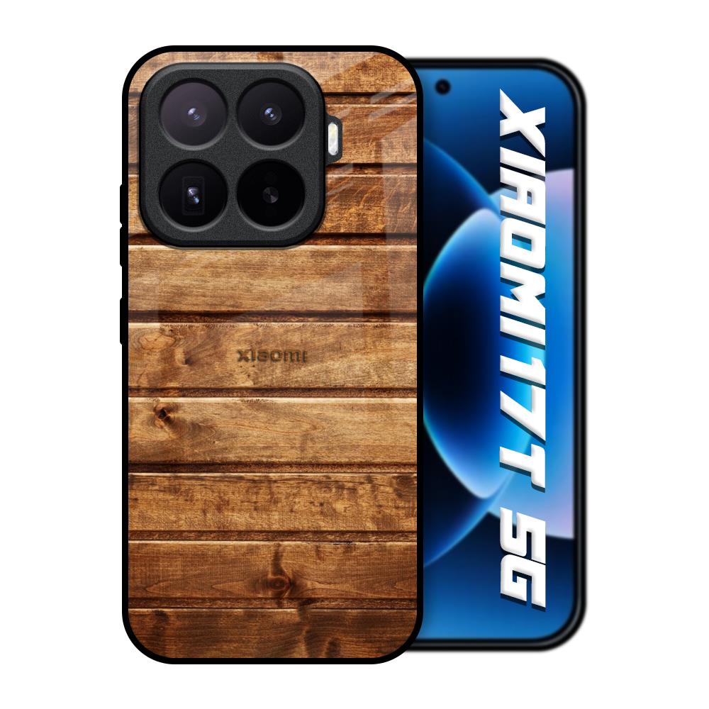 Wooden Planks Xiaomi 17T 5G Glass Back Cover Online