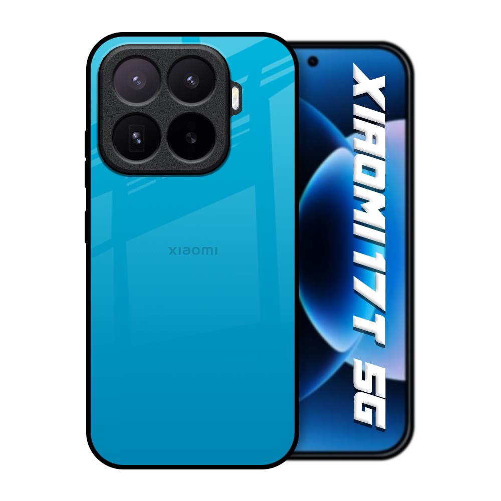 Blue Aqua Xiaomi 17T 5G Glass Back Cover Online