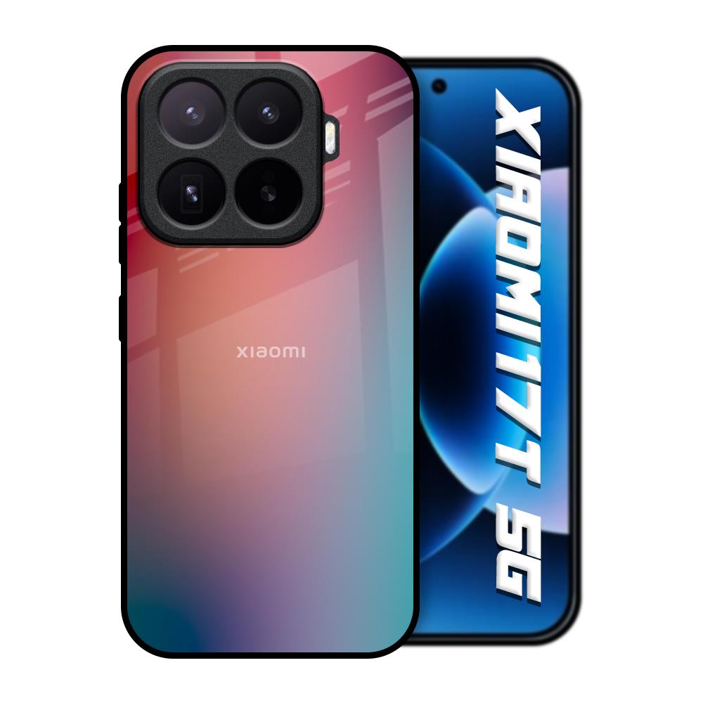 Dusty Multi Gradient Xiaomi 17T 5G Glass Back Cover Online