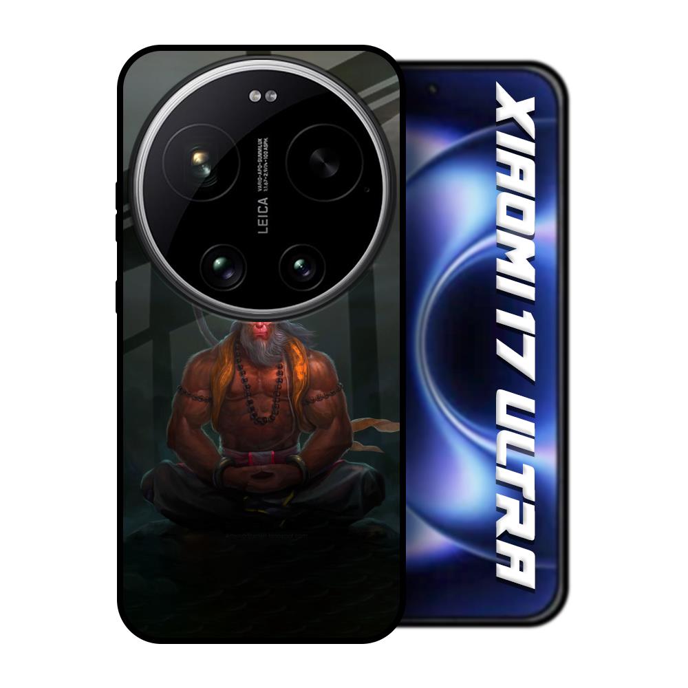 Lord Hanuman Animated Xiaomi 17 Ultra 5G Glass Back Cover Online