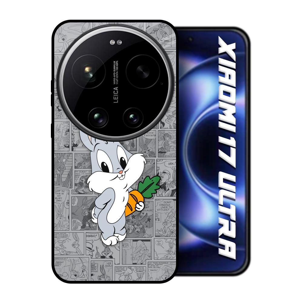 Cute Baby Bunny Xiaomi 17 Ultra 5G Glass Back Cover Online