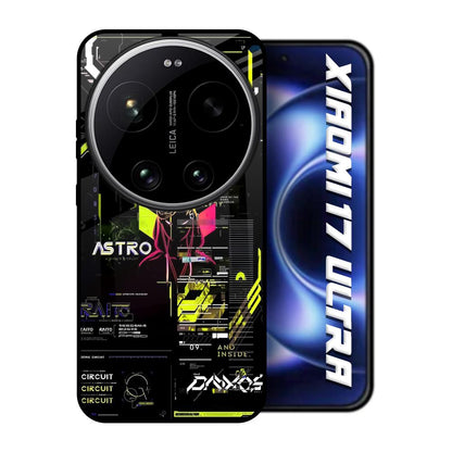 Astro Glitch Xiaomi 17 Ultra 5G Glass Back Cover Online
