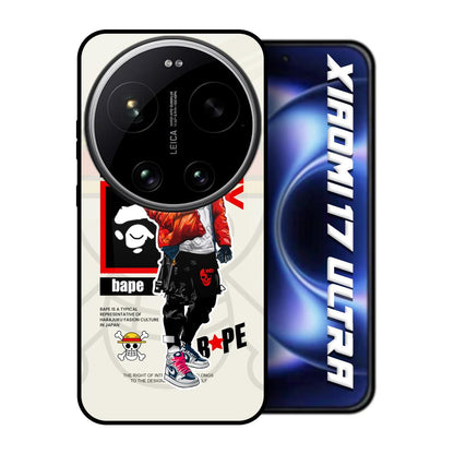 Bape Luffy Xiaomi 17 Ultra 5G Glass Back Cover Online