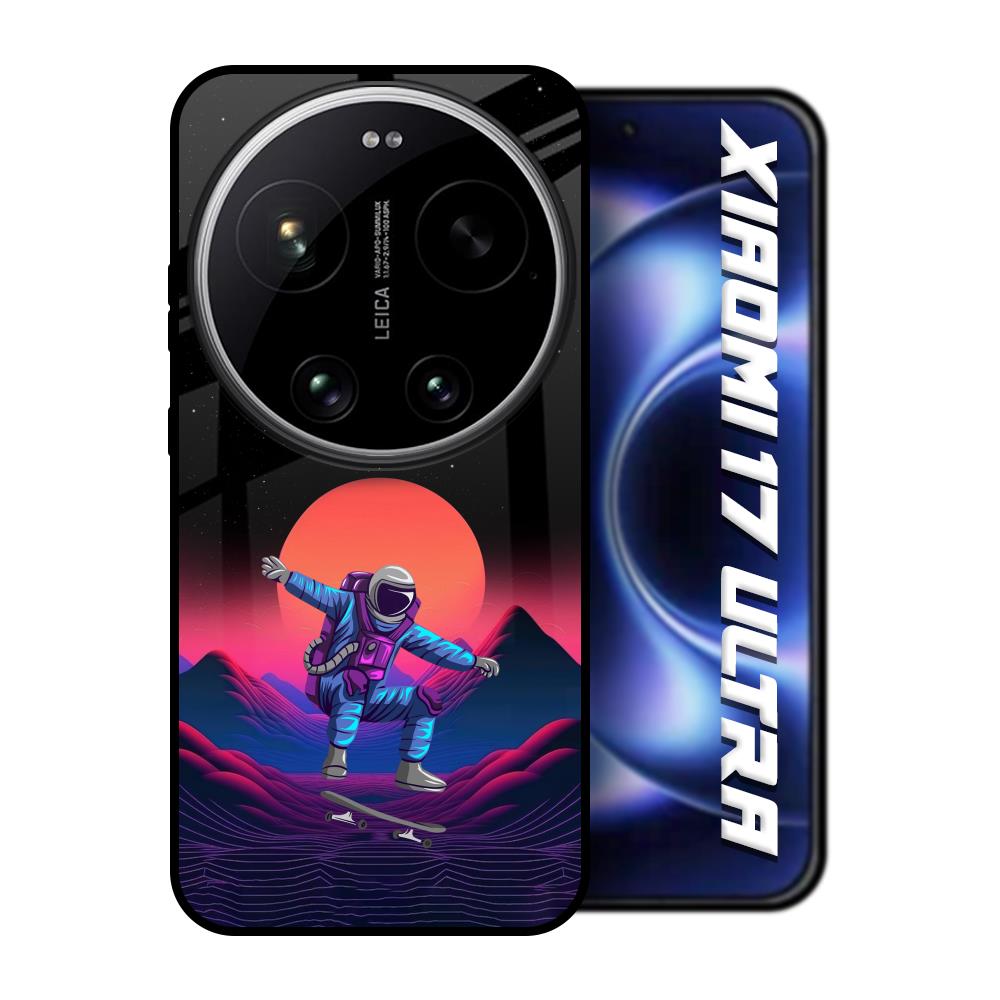Retro Astronaut Xiaomi 17 Ultra 5G Glass Back Cover Online