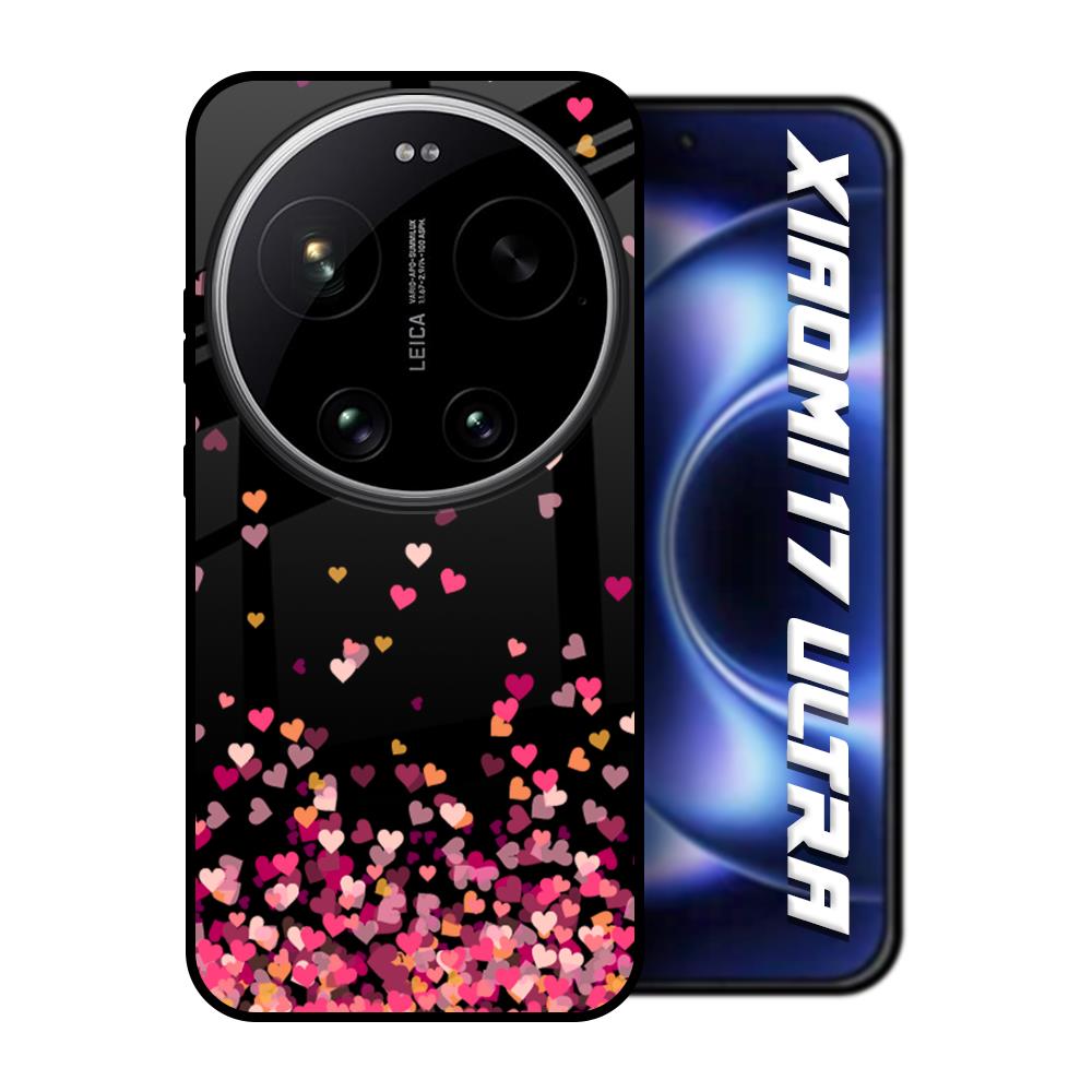 Heart Rain Fall Xiaomi 17 Ultra 5G Glass Back Cover Online