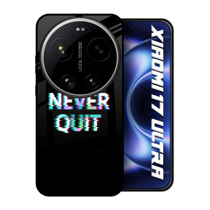 Never Quit Xiaomi 17 Ultra 5G Glass Back Cover Online