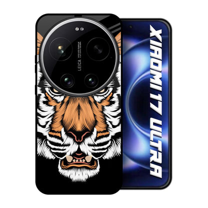 Angry Tiger Xiaomi 17 Ultra 5G Glass Back Cover Online