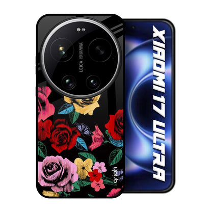 Floral Decorative Xiaomi 17 Ultra 5G Glass Back Cover Online