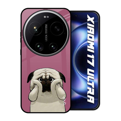 Funny Pug Face Xiaomi 17 Ultra 5G Glass Back Cover Online