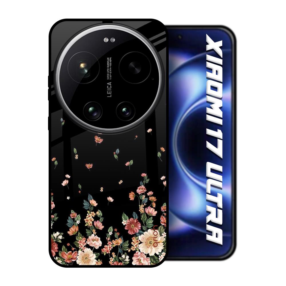 Floating Floral Print Xiaomi 17 Ultra 5G Glass Back Cover Online