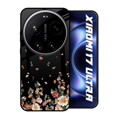 Floating Floral Print Xiaomi 17 Ultra 5G Glass Back Cover Online