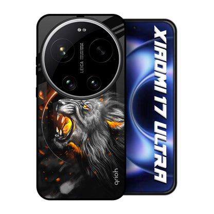 Aggressive Lion Xiaomi 17 Ultra 5G Glass Back Cover Online