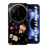Black Spring Floral Xiaomi 17 Ultra 5G Glass Back Cover Online