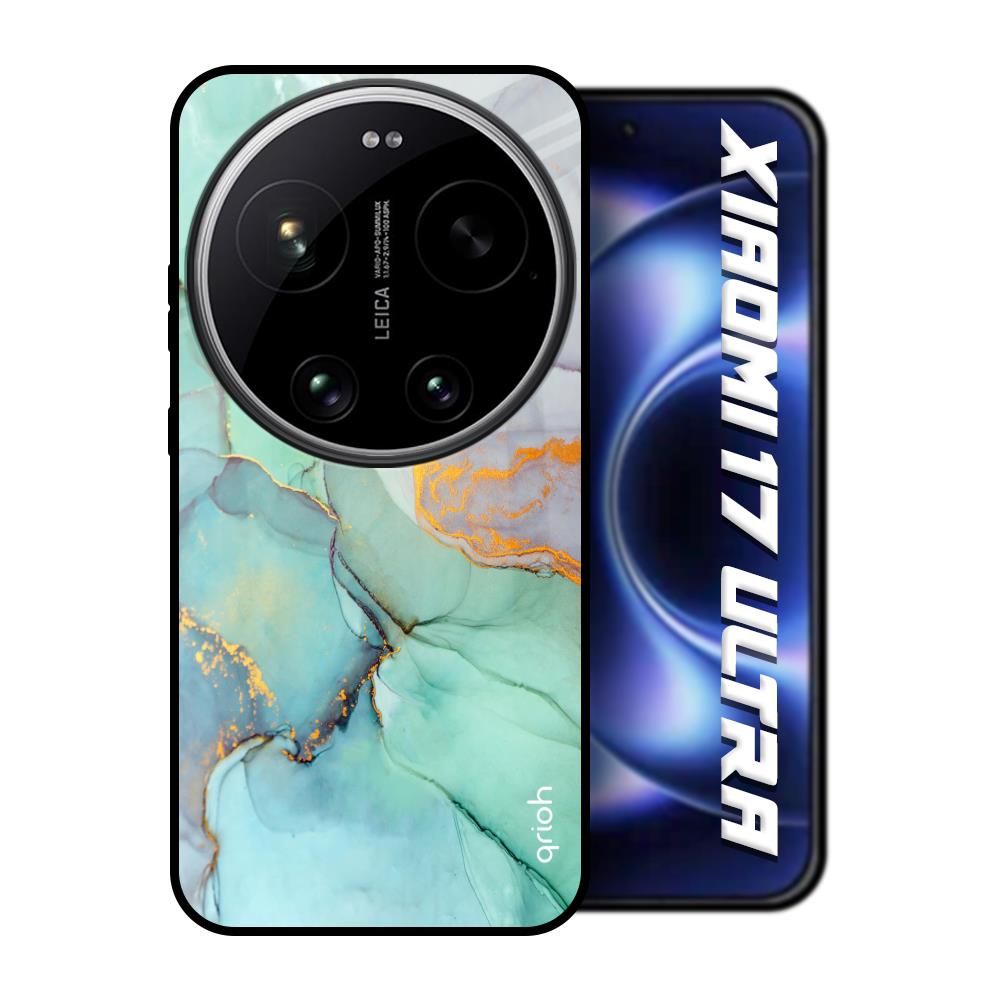 Green Marble Xiaomi 17 Ultra 5G Glass Back Cover Online