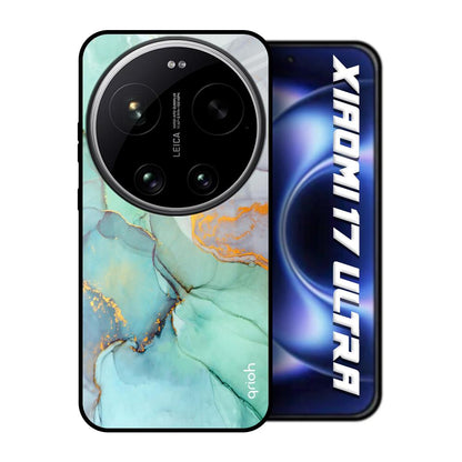 Green Marble Xiaomi 17 Ultra 5G Glass Back Cover Online