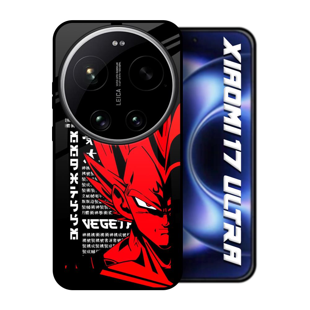 Red Vegeta Xiaomi 17 Ultra 5G Glass Back Cover Online