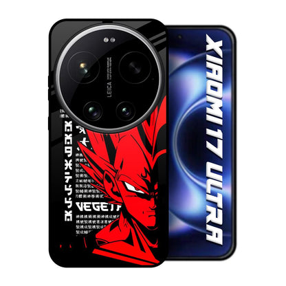 Red Vegeta Xiaomi 17 Ultra 5G Glass Back Cover Online