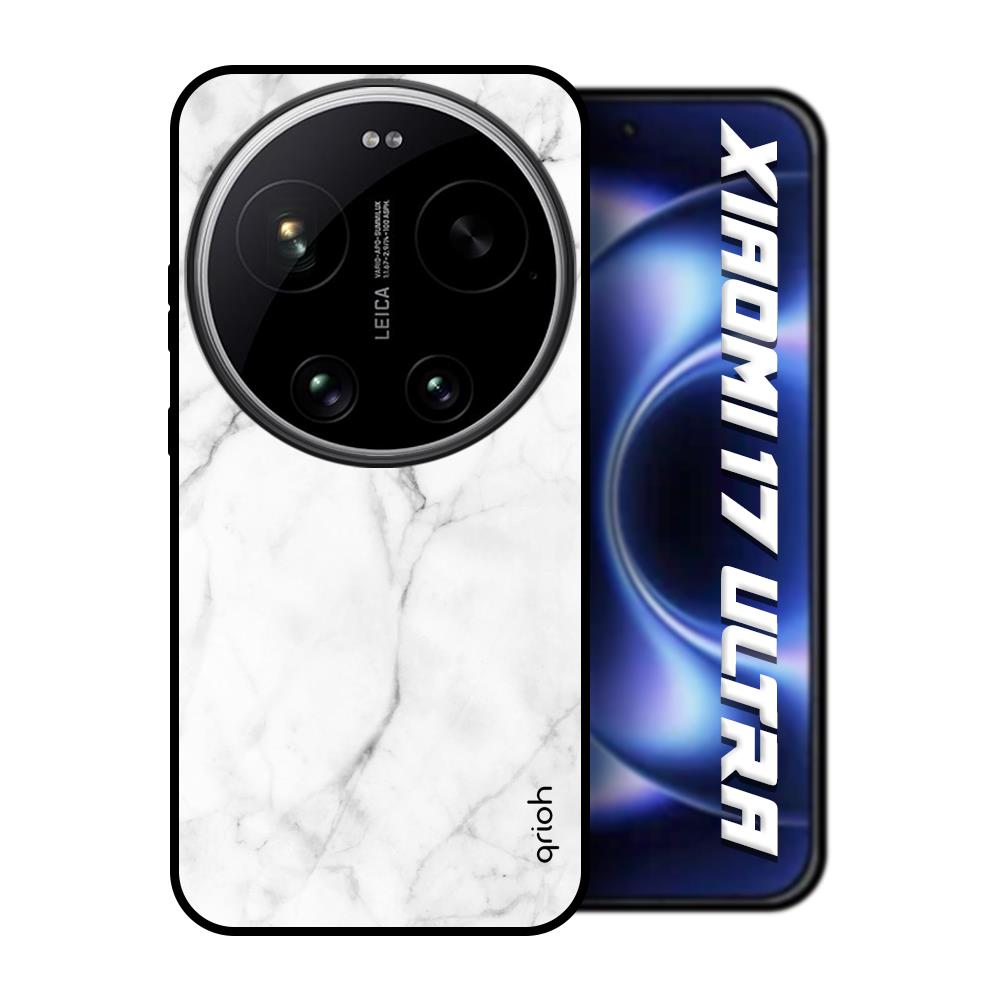 Modern White Marble Xiaomi 17 Ultra 5G Glass Back Cover Online