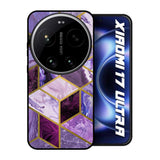 Purple Rhombus Marble Xiaomi 17 Ultra 5G Glass Back Cover Online