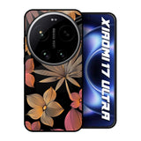Lines Pattern Flowers Xiaomi 17 Ultra 5G Glass Back Cover Online