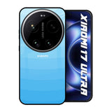 Wavy Blue Pattern Xiaomi 17 Ultra 5G Glass Back Cover Online
