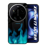Teal Flames Xiaomi 17 Ultra 5G Glass Back Cover Online