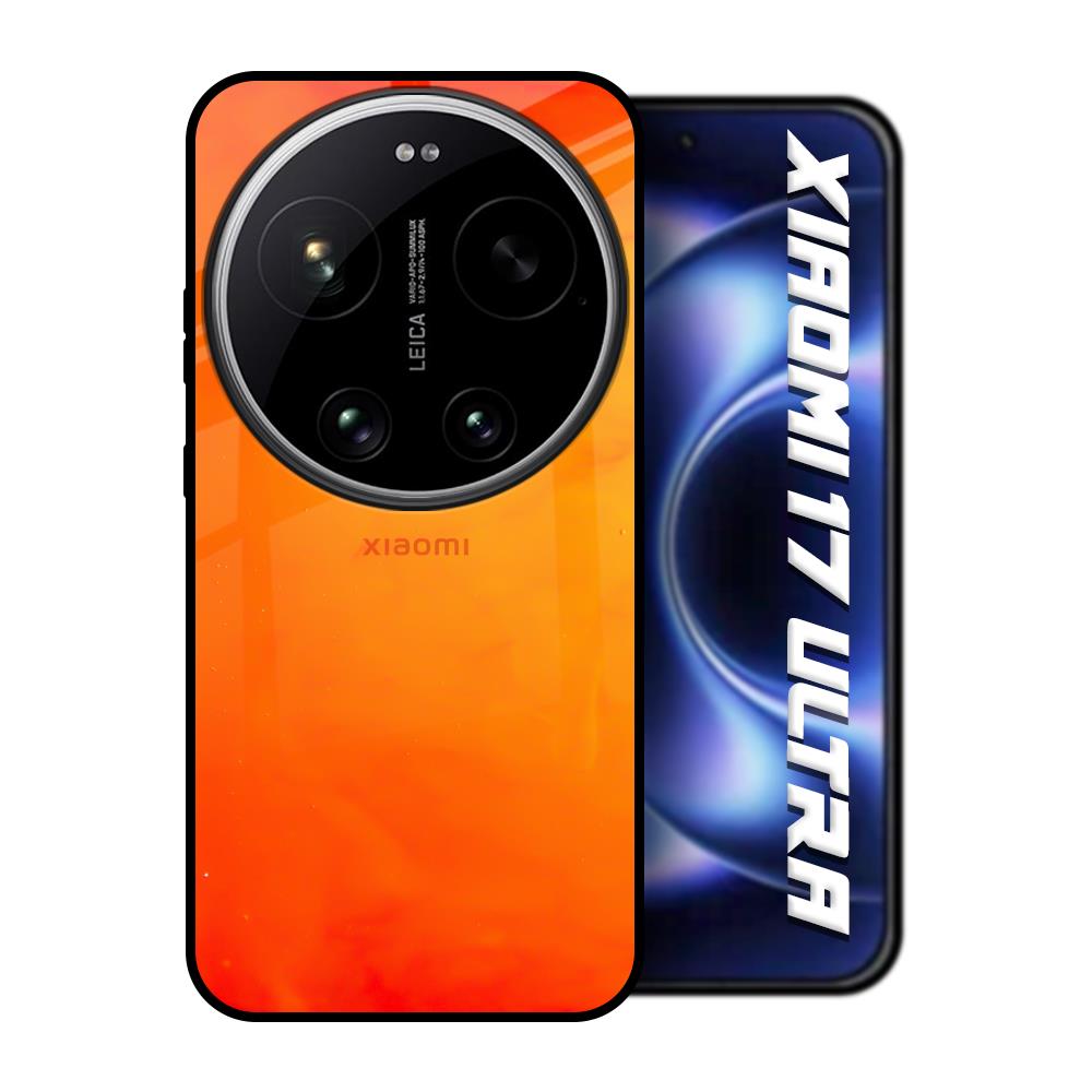 Tangy Orange Xiaomi 17 Ultra 5G Glass Back Cover Online
