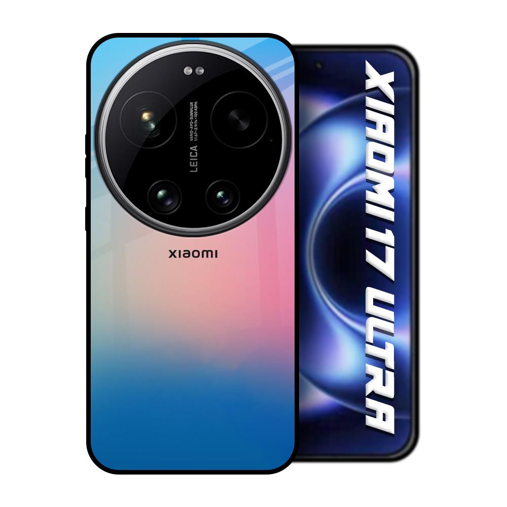 Blue & Pink Ombre Xiaomi 17 Ultra 5G Glass Back Cover Online