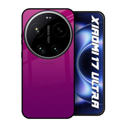Magenta Gradient Xiaomi 17 Ultra 5G Glass Back Cover Online