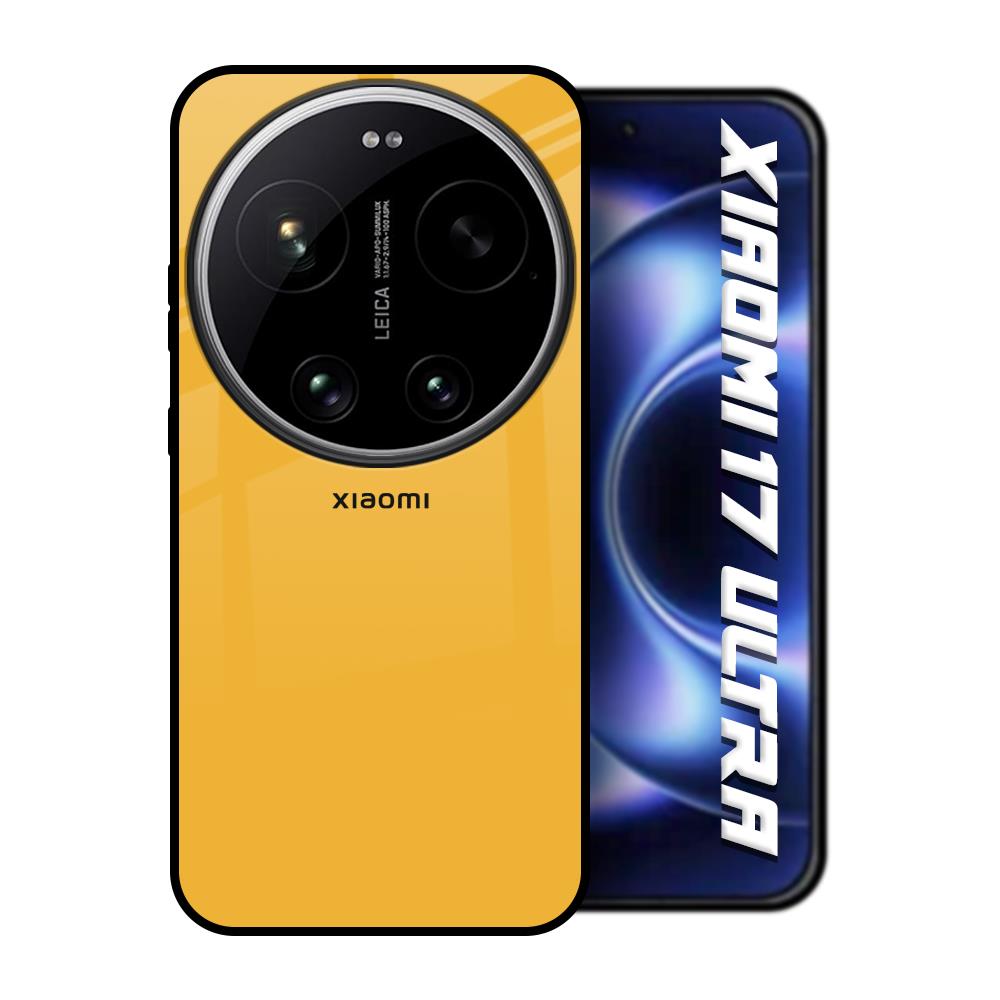 Fluorescent Yellow Xiaomi 17 Ultra 5G Glass Back Cover Online