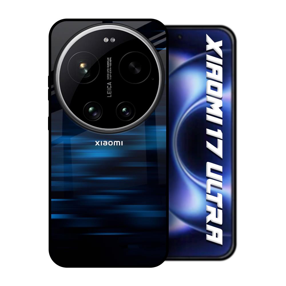 Blue Rough Abstract Xiaomi 17 Ultra 5G Glass Back Cover Online