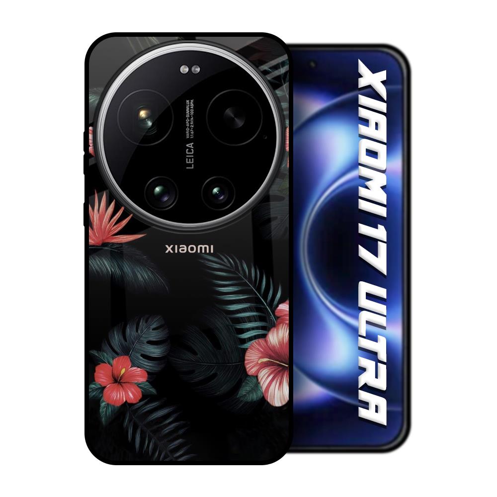 Tropical Art Flower Xiaomi 17 Ultra 5G Glass Back Cover Online