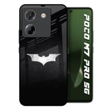 Super Hero Logo Poco M7 Pro 5G Glass Back Cover Online