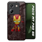 Angry Baby Super Hero Poco M7 Pro 5G Glass Back Cover Online