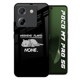 Weekend Plans Poco M7 Pro 5G Glass Back Cover Online
