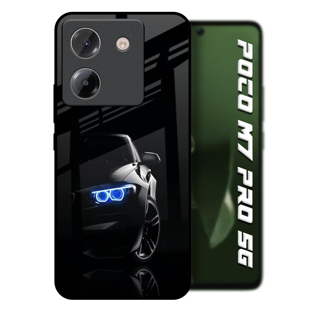 Car In Dark Poco M7 Pro 5G Glass Back Cover Online