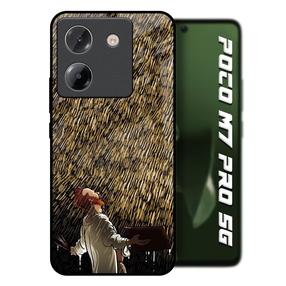 Rain Festival Poco M7 Pro 5G Glass Back Cover Online