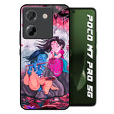 Radha Krishna Art Poco M7 Pro 5G Glass Back Cover Online