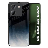 Black Aura Poco M7 Pro 5G Glass Back Cover Online